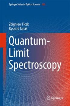 Hardcover Quantum-Limit Spectroscopy Book