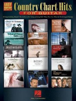 Paperback Country Chart Hits for Guitar Book