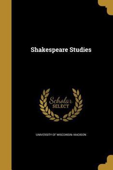 Paperback Shakespeare Studies Book