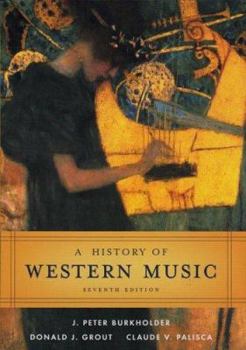 Hardcover A History of Western Music Book