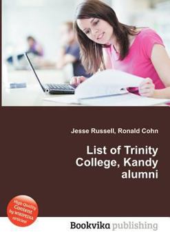 Paperback List of Trinity College, Kandy Alumni Book