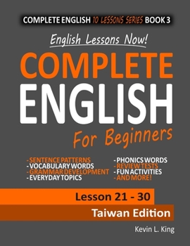 Paperback English Lessons Now! Complete English For Beginners Lesson 21 - 30 Taiwan Edition Book