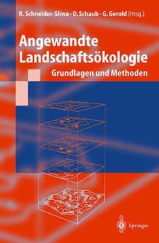 Paperback Angewandte Landschaftsökologie: Grundlagen Und Methoden [German] Book