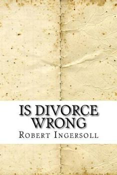 Paperback Is Divorce Wrong Book