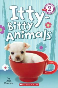 Library Binding Itty Bitty Animals Book