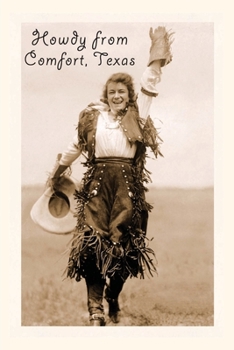 Paperback Vintage Journal Howdy from Comfort, Texas Book