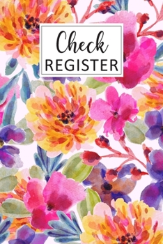 Paperback Check Register: Simple Check Register Checkbook Registers Check and Debit Card Register 6 Column Payment Record Personal Checkbook Che Book
