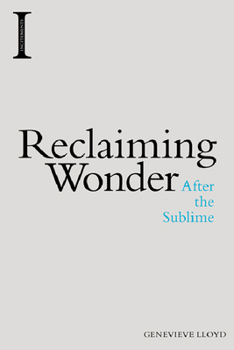 Paperback Reclaiming Wonder: After the Sublime Book