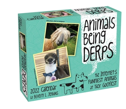 Calendar Animals Being Derps 2022 Day-To-Day Calendar Book