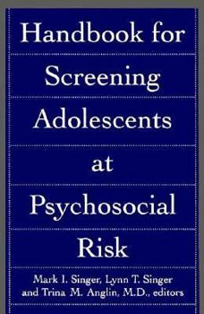 Hardcover Handbook for Screening Adolescents at Psychosocial Risk Book