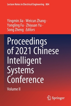 Paperback Proceedings of 2021 Chinese Intelligent Systems Conference: Volume II Book