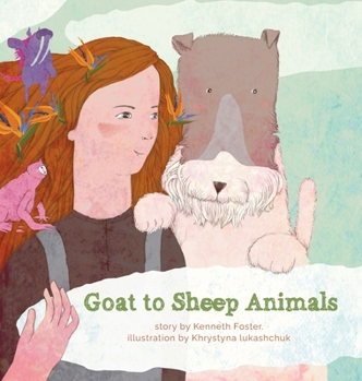 Hardcover Goat to Sheep Animals Book