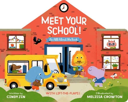 Board book Meet Your School!: With Lift-The-Flaps! Book