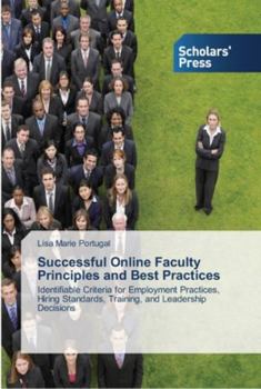 Paperback Successful Online Faculty Principles and Best Practices Book