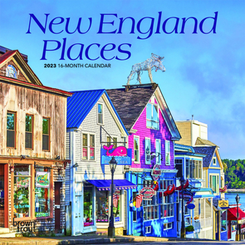 Calendar New England Places 2023 Mini 7x7 Book