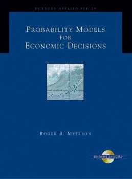 Hardcover Probability Models for Economic Decisions [With CDROM] Book