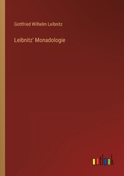 Paperback Leibnitz' Monadologie [German] Book