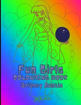 Paperback Fun Girls Colouring Book