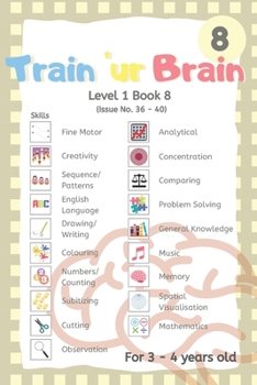 Paperback Train 'Ur Brain Level 1 Book 8: Issue No. 41 to 45 Book