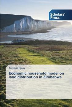 Paperback Economic household model on land distribution in Zimbabwe Book