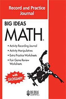 Paperback Big Ideas Math: Common Core Record and Practice Journal Red Book