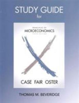 Paperback Study Guide for Principles of Microeconomics Book