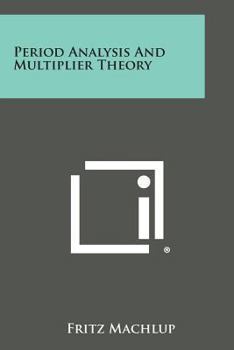 Paperback Period Analysis and Multiplier Theory Book