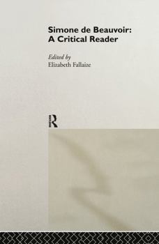 Hardcover Simone de Beauvoir: A Critical Reader Book
