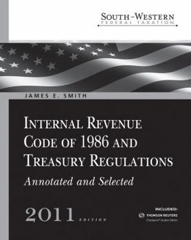 Paperback Internal Revenue Code of 1986 and Treasury Regulations: Annotated and Selected [With Access Code] Book