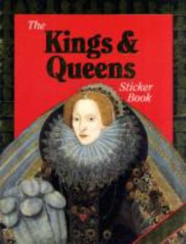 Hardcover Kings and Queens Sticker Book