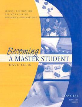 Paperback Becoming a Master Student Book