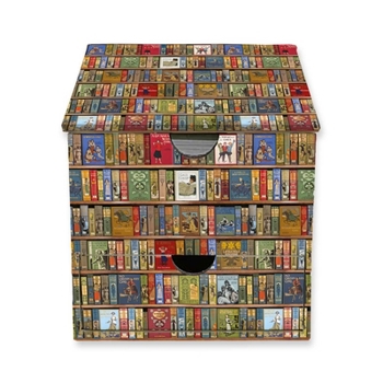 Misc. Bodleian Libraries: High Jinks Bookshelves Flame Tree Memo Box with Drawer Book