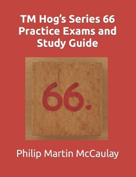 Paperback TM Hog's Series 66 Practice Exams and Study Guide Book