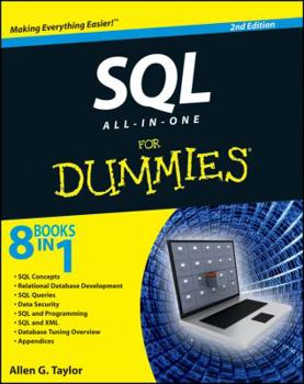 Paperback SQL All-In-One for Dummies Book