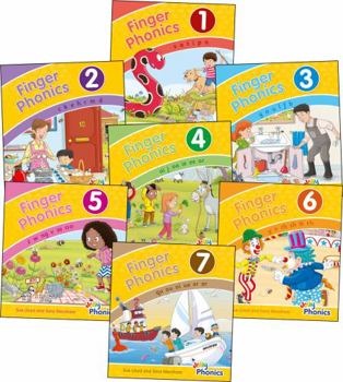 Finger Phonic Big Books: In Percursive Letters (Jolly Phonics) Set 1-7 (Jolly Phonics)