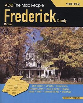 Paperback Frederick County Maryland Atlas Book