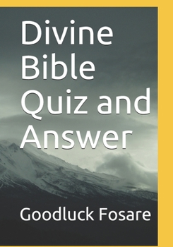 Paperback Divine Bible Quiz and Answer Book
