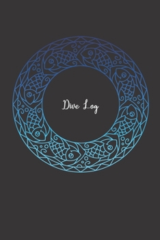 Paperback Dive Log: 9 x 9" - Space for 100 Dives - Diving gift idea - diver gifts - gift idea for divers - Dive Log Book