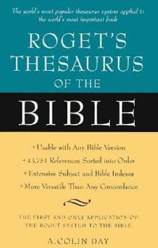 Paperback Roget's Theaurus of the Bible Book
