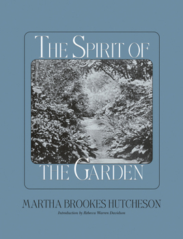 Hardcover The Spirit of the Garden Book