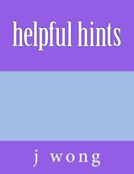 Paperback helpful hints Book