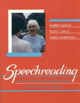 Paperback Speechreading: A Way to Improve Understanding Book