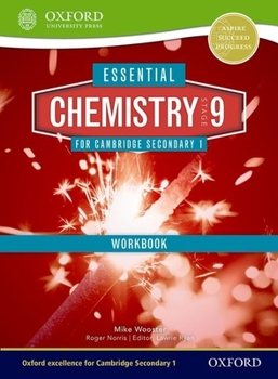 Spiral-bound Essential Chemistry for Cambridge Secondary 1 Stage 9 Workbook Book