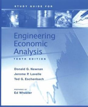 Paperback Study Guide For: Engineering Economic Analysis Book