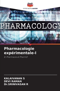 Paperback Pharmacologie expérimentale-I [French] Book