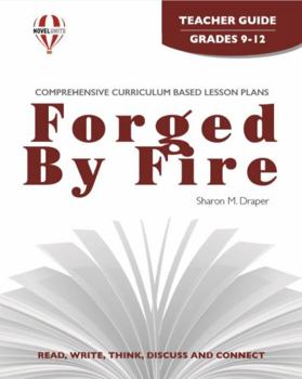 Paperback Forged By Fire - Teacher Guide by Novel Units Book