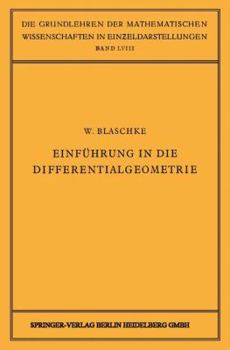 Paperback Einführung in Die Differentialgeometrie [German] Book