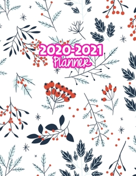 2020-2021 Planner: Two Year Calendar Organizer and Goal Journal | January 2020 - December 2021 Daily, Weekly and Monthly Planner Book with Back Sticker Expression Wall for 2 Years | Design Code 469940