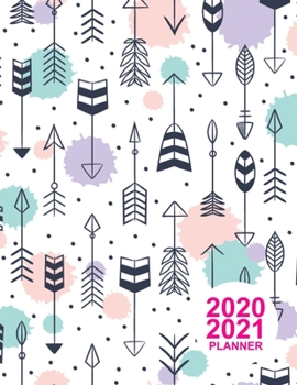 2020 2021 Planner: Simple Two Year Monthly Planner Calendar Schedule Organizer January 2020 to December 2021 (24 Months) | Gift Ideas for Girls, Teens, Girls, Women | Product Code CX 0001992