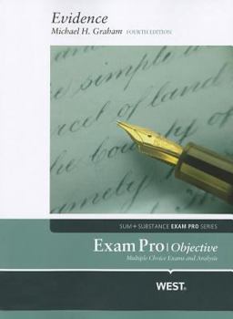 Paperback Graham's Exam Pro, Evidence - Objective, 4th Book